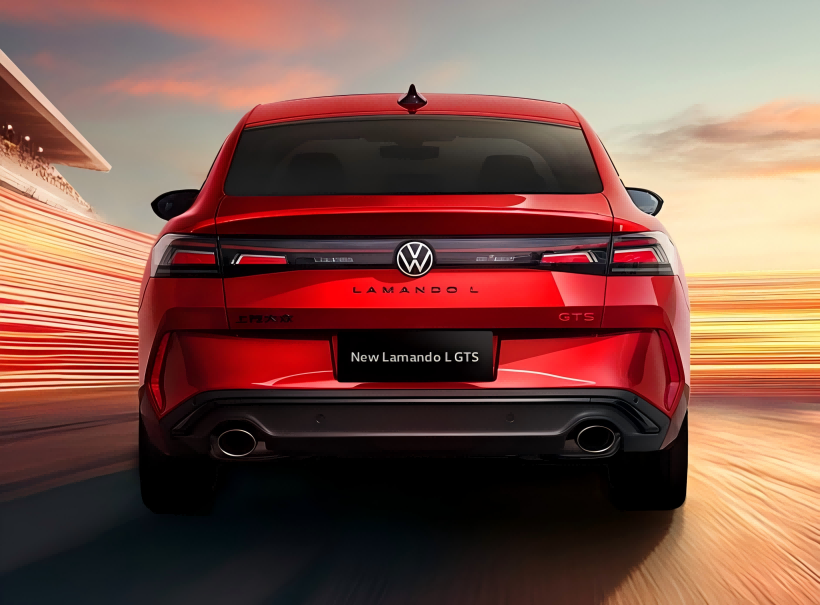 Wyposażony w ten sam silnik 2,0T co golf GTI! Wydawało zdjęcia nowego Volkswagena Lamando L GTS.