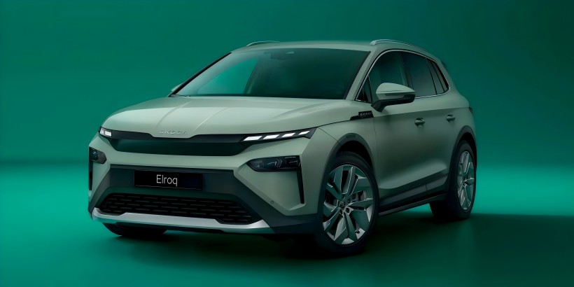 Teaser Obraz Škoda Elroq VRS: SUV -ów elektrycznych do użytku rodzinnego, łamanie 100 km/h w mniej niż 6 sekund